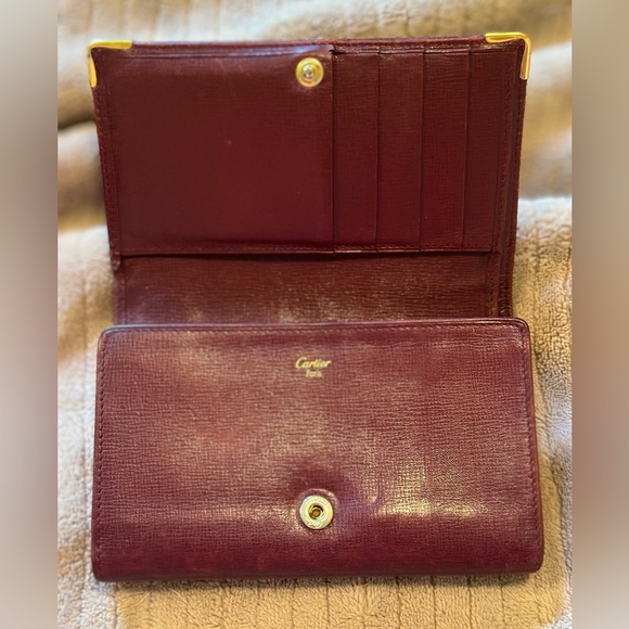 VGUC Authentic Cartier Compact Wallet - Picture 15 of 16